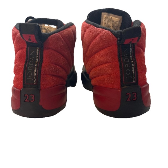 Nike Air Jordan 12 Retro - Kids Size 2.5Y - 'Reverse Flu Game' Sneakers NO BOX - Picture 6 of 16